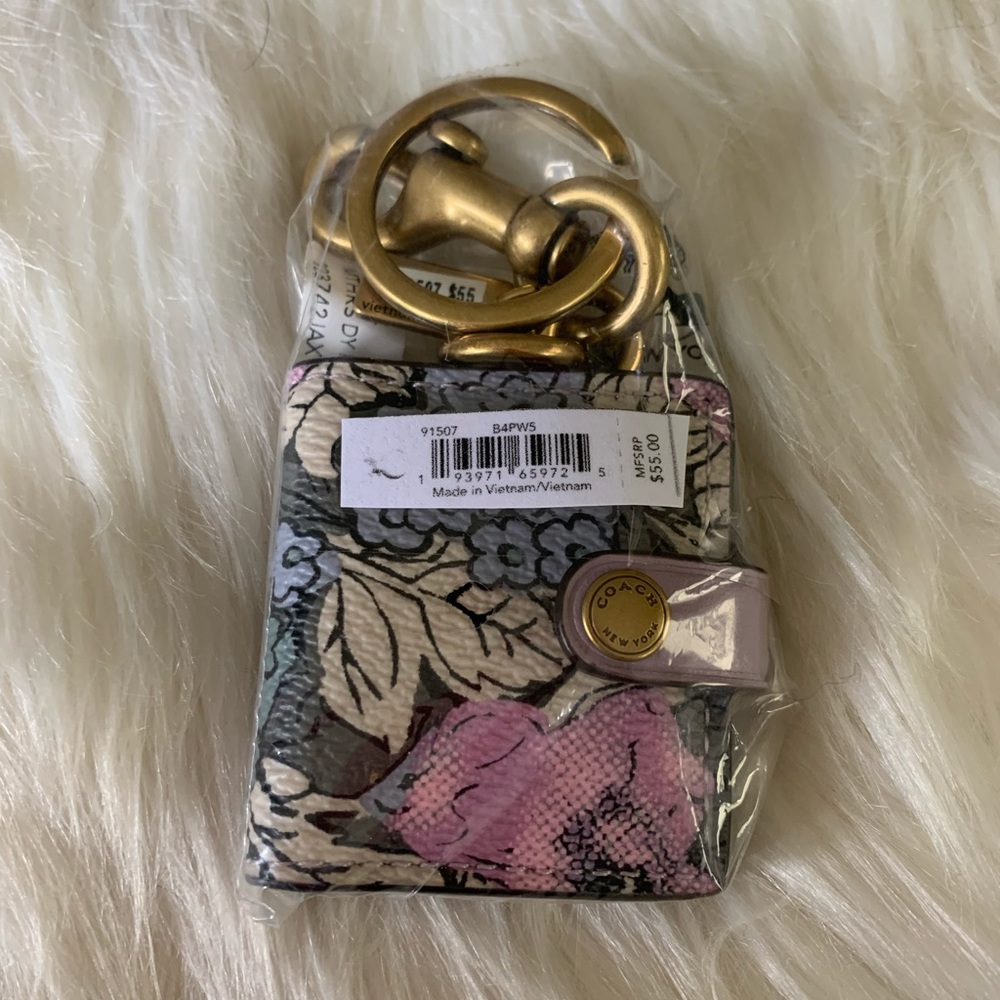 Coach Picture Frame key chain
